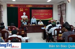 Rà soát nội dung kỳ họp 20, HĐND tỉnh khóa VIII