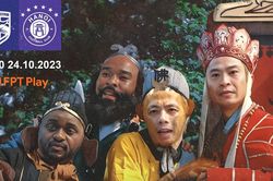 Cộng đồng mạng cười ngả nghiêng với ảnh dàn sao Hà Nội FC hóa thân vào nhân vật 'Tây Du Ký' trước thềm trận đấu với Vũ Hán