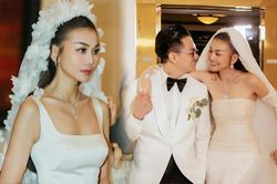 Xỉu ngang với trang sức 'chục tỷ' trong lễ cưới Thanh Hằng