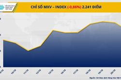 Giá năng lượng giảm mạnh kéo chỉ số giá hàng hóa nguyên liệu suy yếu