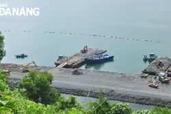 Đẩy nhanh tiến độ thi công Bến cảng Liên Chiểu và đường ven biển nối cảng