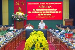 Lực lượng vũ trang tăng cường phối hợp thực hiện công tác dân vận