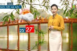 Dự báo thời tiết | 26/10/2023
