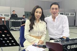 Hồ Quỳnh Hương trẻ trung như 'gái đôi mươi' bên Đỗ Bảo