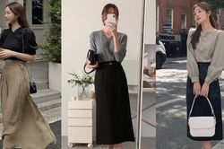 5 kiểu chân váy theo phong cách tối giản, ai cũng có thể mặc đẹp