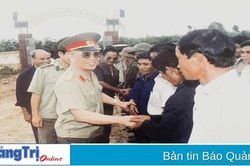 Vị Đại tướng tận tâm với quê hương