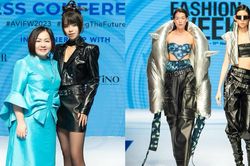 NTK trẻ Phạm Trần Thu Hằng lần đầu tiên tham dự Vietnam International Fashion Week 2023