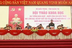 Đại tướng Đoàn Khuê - Người con ưu tú của quê hương Quảng Trị