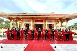 Khánh thành Khu lưu niệm Đại tướng Đoàn Khuê
