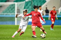 Tuyển nữ Việt Nam thua tiếc nuối ở trận ra quân vòng loại Olympic 2024