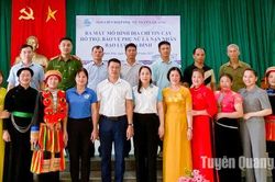 Ra mắt mô hình địa chỉ tin cậy hỗ trợ phụ nữ tại xã Bình Phú