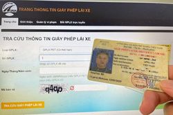 Cách kiểm tra giấy phép lái xe thật hay giả