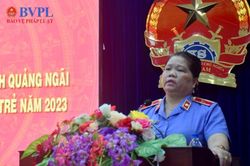 Lãnh đạo VKSND tỉnh Quảng Ngãi đối thoại với đảng viên, công chức, người lao động trẻ