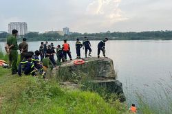 Điều người nhái lặn tìm nam thanh niên nghi nhảy hồ đá tự tử