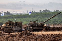 Quân đội Israel và các tay súng Palestine đọ súng ở biên giới Dải Gaza