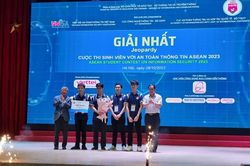 Đội Galacticos-4869 đạt giải Nhất cuộc thi 'Sinh viên với an toàn thông tin ASEAN 2023'
