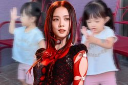Tròn 3 tuổi, con gái Đông Nhi đã mê Jisoo thấy rõ: Hát, nhảy điệu 'nở hoa' không trật nhịp nào!