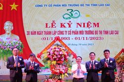 Công ty Cổ phần Môi trường Đô thị tỉnh Lào Cai kỷ niệm 30 năm thành lập
