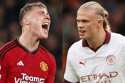 MU vs Man City: Hojlund sẽ học Haaland, để thắng Haaland