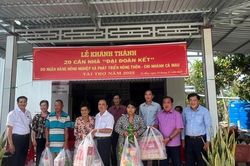 500 căn nhà Đại đoàn kết cho hộ nghèo