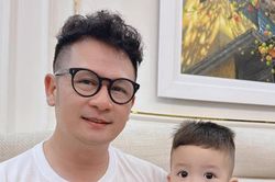 Con trai út của ca sĩ Bằng Kiều lộ rõ năng khiếu này giống bố