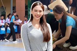 Hoa hậu Mai Phương làm gì giữa thời điểm Miss World 2023 bị dời lịch tổ chức?