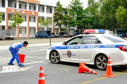 Hàng ngàn CSGT được tập huấn kỹ năng lái xe ô tô bởi Honda Việt Nam