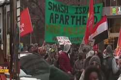 Hàng trăm người Canada biểu tình yêu cầu ngừng bắn ở Gaza