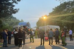 5 người tử vong, 9 người bị thương sau va chạm liên hoàn ở Lạng Sơn