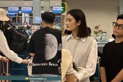 Video Hoa hậu Ý Nhi và bạn trai ở sân bay