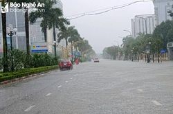 Ngày 31/10, phía nam Nghệ An có mưa vừa, có nơi mưa to