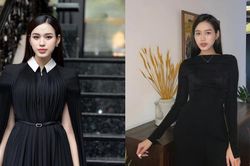 Lý do nào khiến Hoa hậu Đỗ Thị Hà gần đây chỉ mặc đồ đen toàn tập?