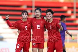 Thanh Nhã ghi bàn thắng lịch sử cho ĐT nữ Việt Nam, được báo chí châu Âu khen ngợi nhưng vẫn tỏ ra khiêm tốn