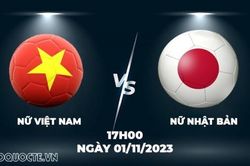 Nhận định, soi kèo đội tuyển nữ Nhật Bản vs nữ Việt Nam, 17h00 ngày 1/11 - vòng loại Olympic Paris 2024