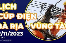 Lịch cúp điện Sóc Trăng hôm nay ngày 2/11/2023