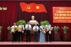 Trao giải báo chí về xây dựng Ðảng thành phố Cần Thơ lần thứ II - năm 2023