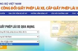 Những điểm cần lưu ý trong thủ tục đổi giấy phép lái xe online