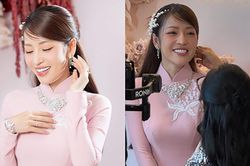 Puka được mẹ chồng tặng trang sức kim cương tiền tỷ trong lễ hỏi