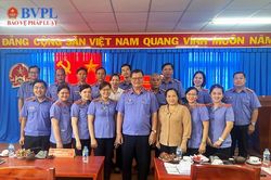 VKSND huyện Cai Lậy tập huấn kỹ năng cho Kiểm sát viên khi tham gia phiên tòa hình sự