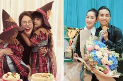 Sao Việt 1/11: Diệp Lâm Anh đoàn tụ bên 2 con, Phan Hiển gọi vợ là 'nữ hoàng'