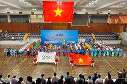25 đoàn sôi nổi tranh tài Hội khỏe Hội Nhà báo thành phố Hà Nội mở rộng 2023