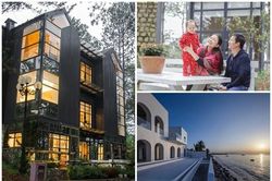 Cận cảnh biệt thự trên rừng dưới biển của đại gia Đức An