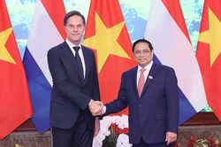 Hình ảnh Lễ đón Thủ tướng Hà Lan Mark Rutte thăm chính thức Việt Nam