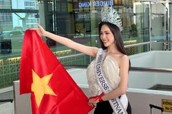 Bùi Quỳnh Hoa có bị 'ghẻ lạnh' ở sân bay khi lên đường dự thi Hoa hậu Hoàn vũ?