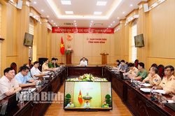 Hội nghị trực tuyến Chuyên đề về bảo đảm an toàn giao thông đối với học sinh