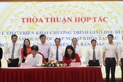 Đến năm 2025, 100% các trường đưa học sinh đến di tích học tập ít nhất 1 lần/năm học