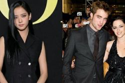 Jisoo (BLACKPINK) 'bắt chước' Kristen Stewart để tham dự sự kiện cùng Robert Pattinson