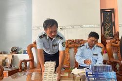Ninh Thuận: Xử phạt 2 cơ sở kinh doanh thuốc lá điếu nhập lậu