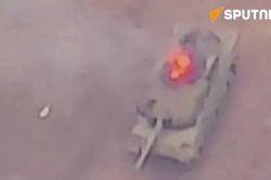 Nga tiêu diệt xe tăng Leopard của Đức tại Zaporozhye