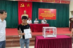 Thường Tín giao đất TĐC cho 64 hộ dân liên quan đến đường Vành đai 4